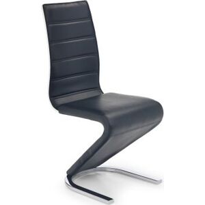 Jídelní židle K194 černo-bílá