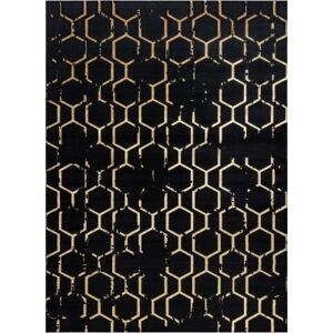 Kusový koberec Gloss BB407C C72 86 black/gold
