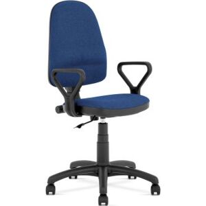 Modrá otočná židle BRAVO