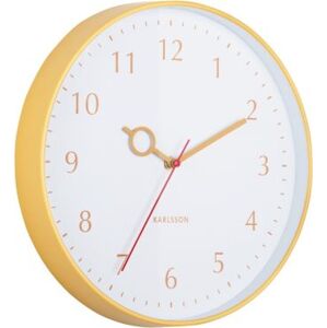Designové nástěnné hodiny 5992YE Karlsson 30cm