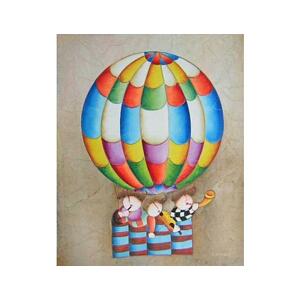 Obraz - Děti v balónu