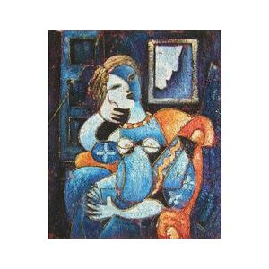 Obraz - Žena v houpacím křesle