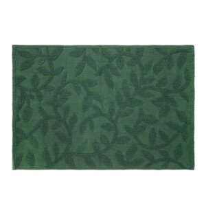 Koupelnový kobereček CHELLI zelený s listy 864273