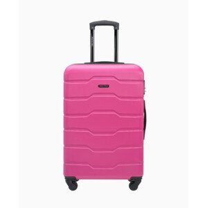 Střední růžový kufr Alicante