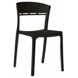 Set čtyř židlí COCO černé (4ks)