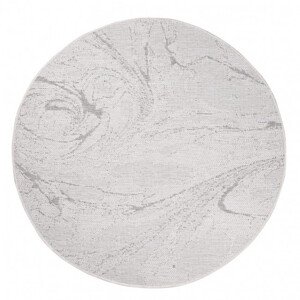Oboustranný koberec DuoRug 5771 natural kruh