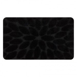 Koupelnový kobereček SUPREME STONES kamínky, černý