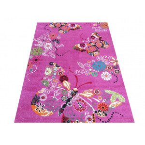 Dětský koberec Bella 114 fialový