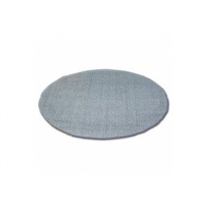 Koberec Micro fiber soft shaggy stříbrný