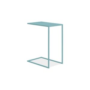 Tyrkysový odkládací stolek ve tvaru C Layer