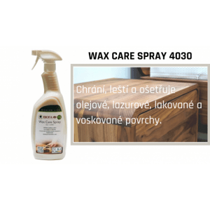 BIOFA WAX CARE SPRAY 4030 - Emulze na údržbu masivního dřeva