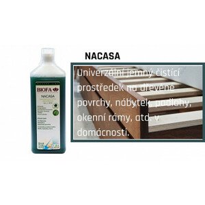 BIOFA NACASA 1l - Univerzální čisticí prostředek na dřevěné masivní povrchy 1 litr