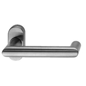 SCHÜCO Dveřní klika pro hliníkové dveře-S240009/S240004 Barva: Stříbrná matná - C0 - hliník
