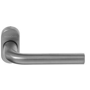 SCHÜCO Dveřní klika pro hliníkové dveře-S240027/S240022 Barva: Stříbrná matná - C0 - hliník
