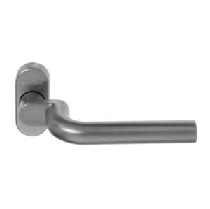 SCHÜCO Dveřní klika pro hliníkové dveře -S240028/S240023 Barva: Stříbrná matná - C0 - hliník
