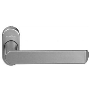 SCHÜCO Dveřní klika pro hliníkové dveře Barva: Stříbrná matná - C0 - hliník