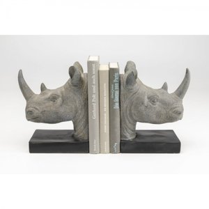KARE Design Zarážka na knihy Rhino - set 2 ks