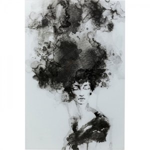 KARE Design Skleněný obraz Smokey Hair 100x150cm