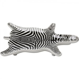 KARE Design Dekorativní talíř Zebra 21x15cm