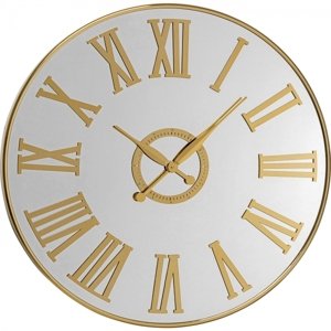 KARE Design Nástěnné hodiny Casino zrcadlové Ø76cm