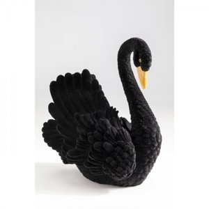KARE Design Soška Černá labuť 28cm
