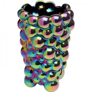 KARE Design Keramická váza Burbuja Shiny 20cm