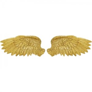 KARE Design Nástěnná dekorace Angel Wings (set 2 kusů)