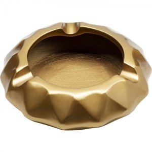 KARE Design Stolní popelník Avantgard Gold Ø15cm