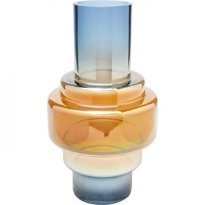 KARE Design Skleněná váza Phenom - vícebarevná, 35cm
