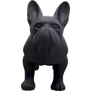 KARE Design Soška Pes Toto - černý, 90cm