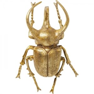 KARE Design Nástěnná dekorace Atlas Beetle - zlatá