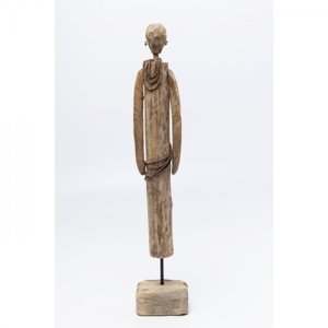 KARE Design Dřevěná soška Muž Afričan 69cm