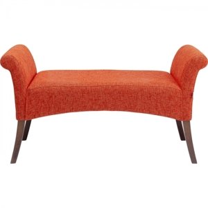 KARE Design Čalouněná lavice Motley - oranžová