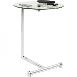 KARE Design Odkládací stolek Easy Living Clear Ø46cm