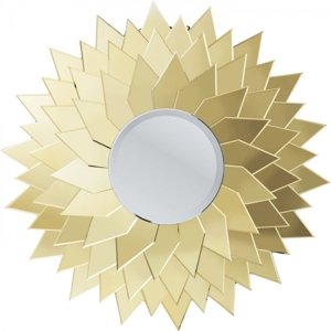 KARE Design Zrcadlo Sunflower Round Ø120cm