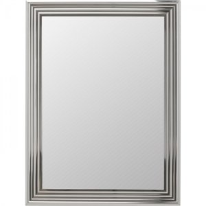 KARE Design Zrcadlo Eve - stříbrné, 74x99cm
