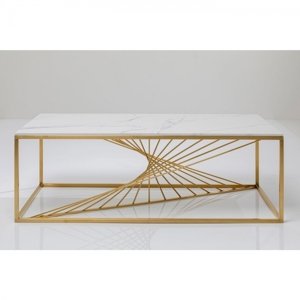 KARE Design Konferenční stolek Art Marble 140x71cm