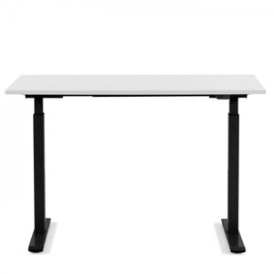 KARE Design Pracovní stůl Office Smart - černý, bílý, 140x60