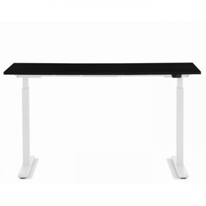KARE Design Pracovní stůl Office Smart - bílý, černý, 140x60