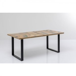 KARE Design Jídelní stůl Abstract - černý kov 180x90cm