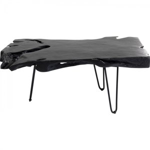 KARE Design Černý konferenční stolek Aspen 100x40cm