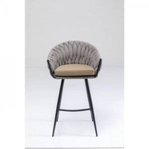 KARE Design Tvíd barová židle Knot