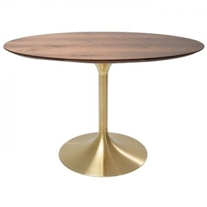 KARE Design Kulatý jídelní stůl Invitation  - dřevěný, 120cm
