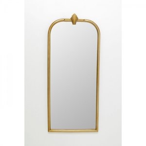 KARE Design Nástěnné zrcadlo Window Tower - zlaté, 51x113cm