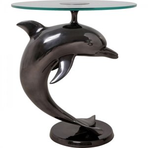 KARE Design Odkládací stolek Dolphin Ø55cm