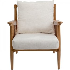 KARE Design Dřevěná jídelní židle s područkami Cane