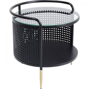 KARE Design Odkládací stolek Fence Ø45cm