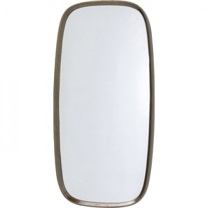 KARE Design Nástěnné zrcadlo Noomi - mosazné, 122x58cm