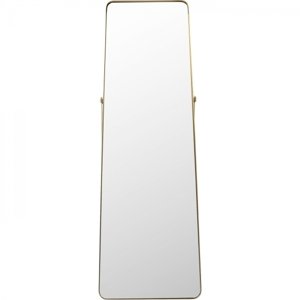 KARE Design Stojací zrcadlo Curve Arch - zlaté, 55x160cm