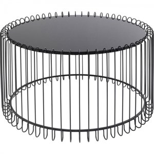 KARE Design Konferenční stolek Wire Live Ø60cm